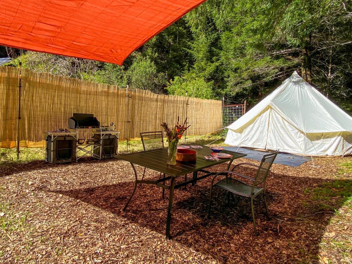 Glamping In The Redwoods With A Hot Tub! Hotell Garberville Eksteriør bilde