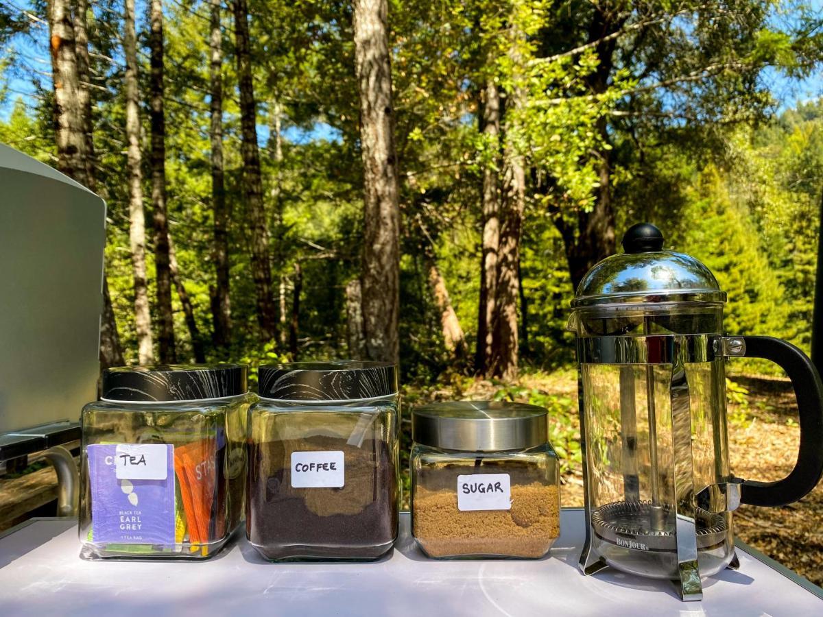Glamping In The Redwoods With A Hot Tub! Hotell Garberville Eksteriør bilde